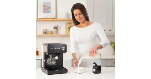 Ekspres do kawy kolbowy Breville Prima Latte Compact VCF183X