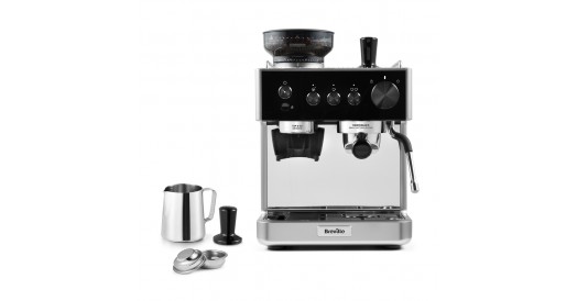 Ekspres do kawy kolbowy z młynkiem Breville Barista Classic VCF186X