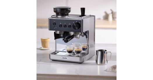 Ekspres do kawy kolbowy z młynkiem Breville Barista Classic VCF186X