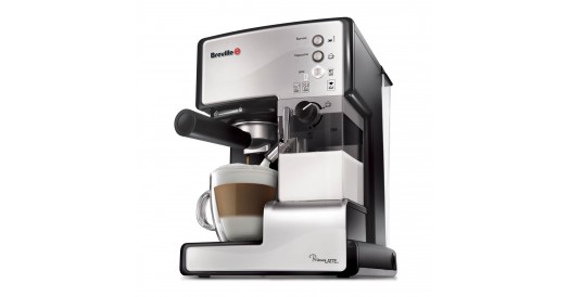 Ekspres do kawy kolbowy Breville Prima Latte Srebrny VCF045X