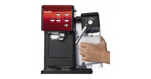 Ekspres do kawy kolbowy Breville Prima Latte II Czerwony VCF109X