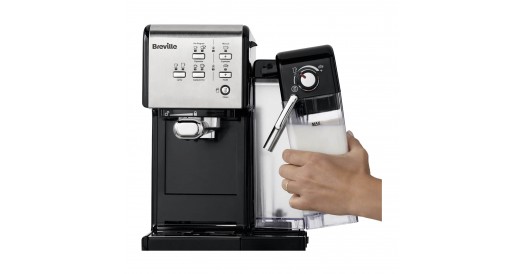 Ekspres do kawy kolbowy Breville Prima Latte II Srebrny VCF108X