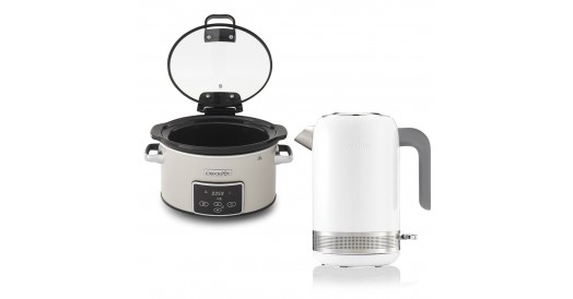 Czajnik elektryczny Breville High Gloss VKJ944X + Wolnowar Crock-Pot 3,5L CSC060X