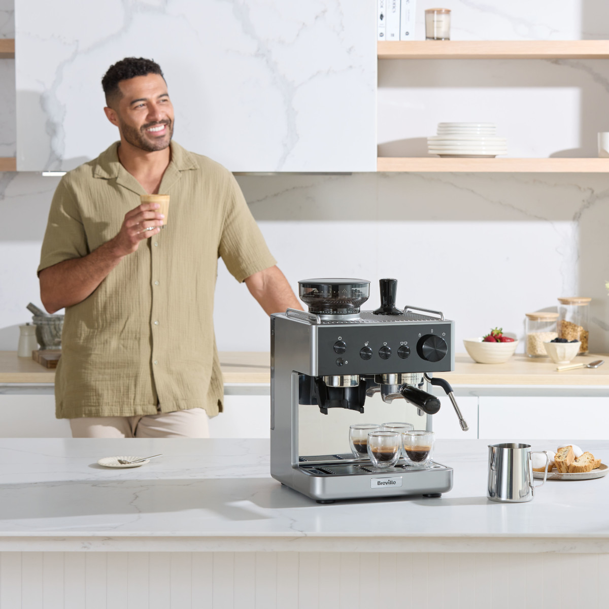 Ekspres do kawy Breville Barista Classic VCF186X