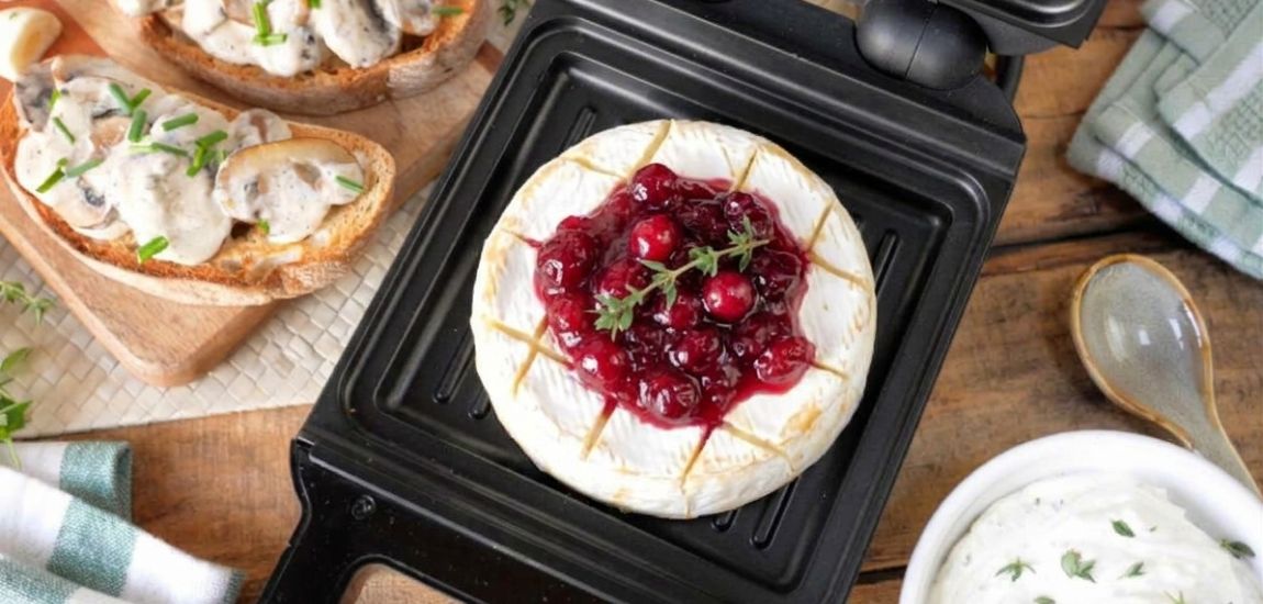 Camembert z żurawiną na ciepło
