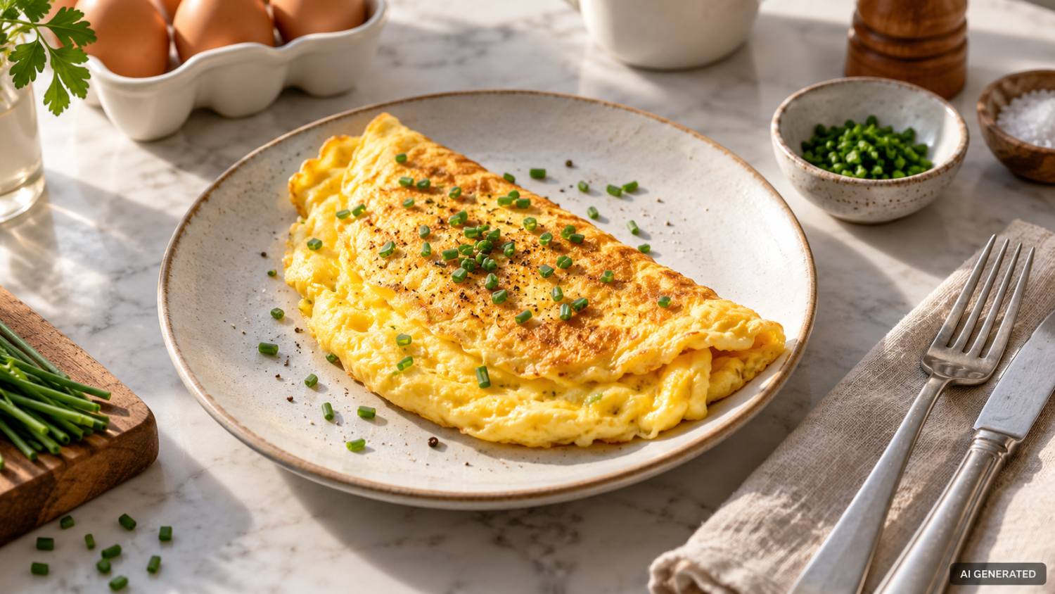 Klasyczny omlet