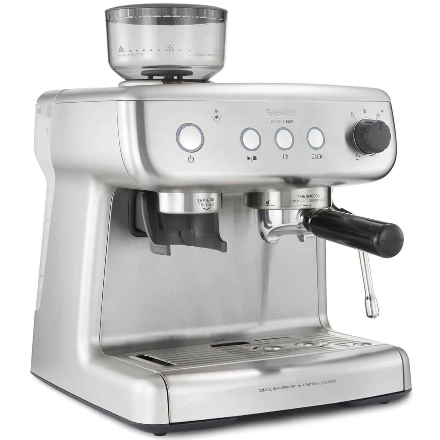 Ekspres do kawy kolbowy z młynkiem Breville Barista Max VCF126X