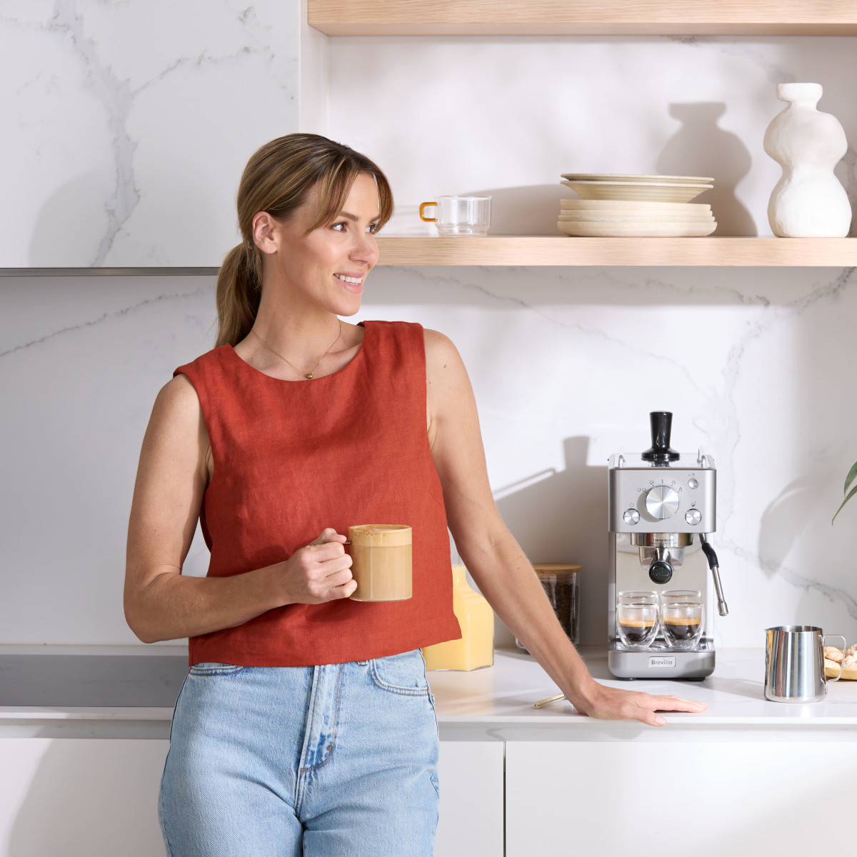 Ekspres do kawy Breville Barista Compact VCF185X