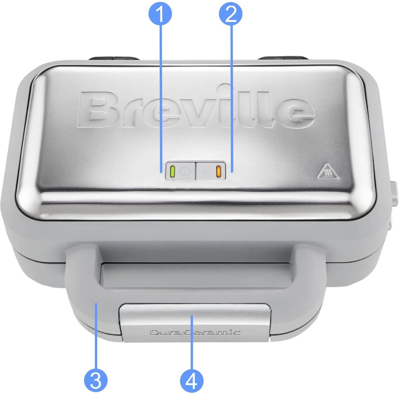 Gofrownica Breville DuraCeramic VST072X