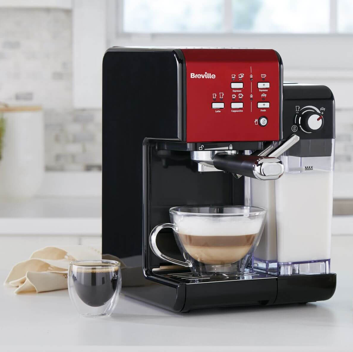 Кавоварка Breville Prima Latte II Silver VCF109X