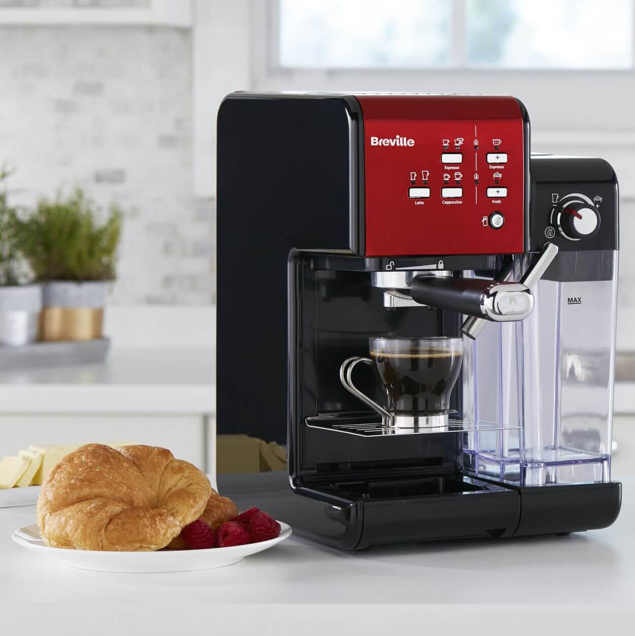 Кавоварка Breville Prima Latte II Silver VCF109X