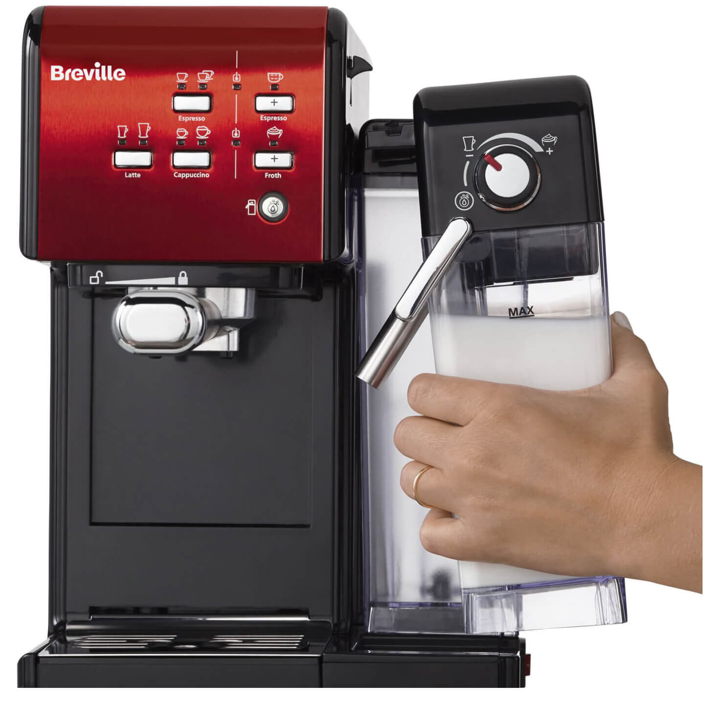 Кавоварка Breville Prima Latte II Silver VCF109X