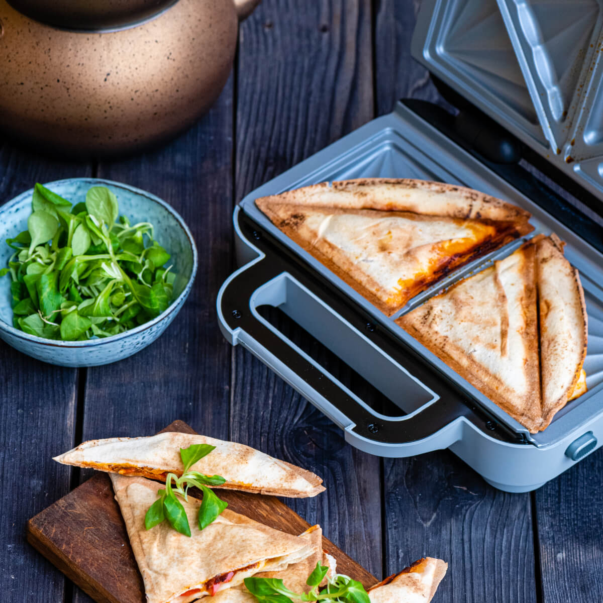 Breville vst074 high best sale gloss sandwich toaster