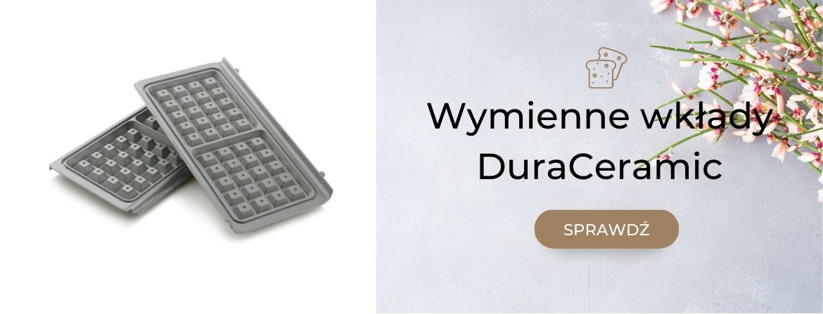 Wymienne wkłady do gofrownicy i opiekaczy