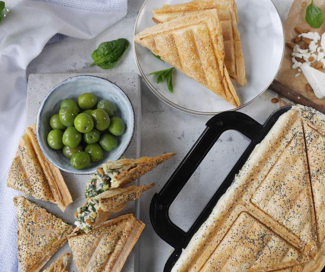 Spanakopita grecki szpinak i feta