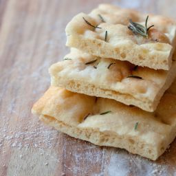 Opiekana włoska focaccia 